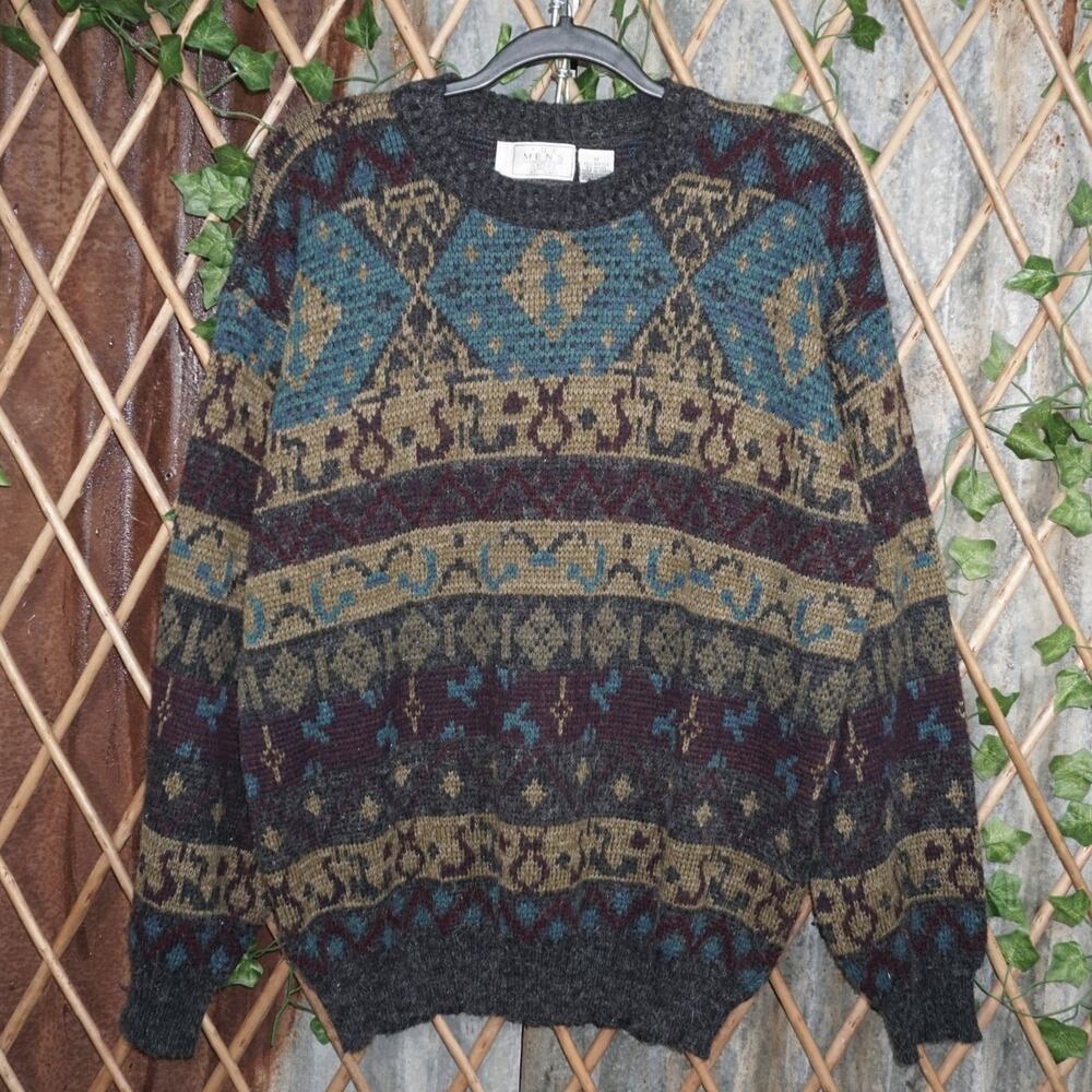 M - Vintage Y2K Sears Sweatshirts description knitted